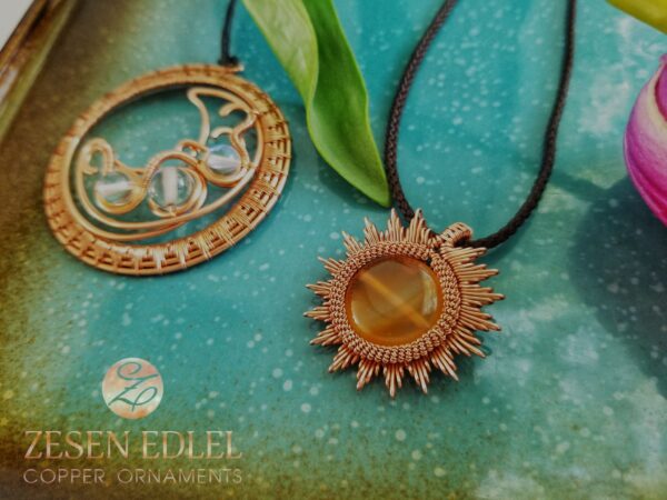 Sun necklace