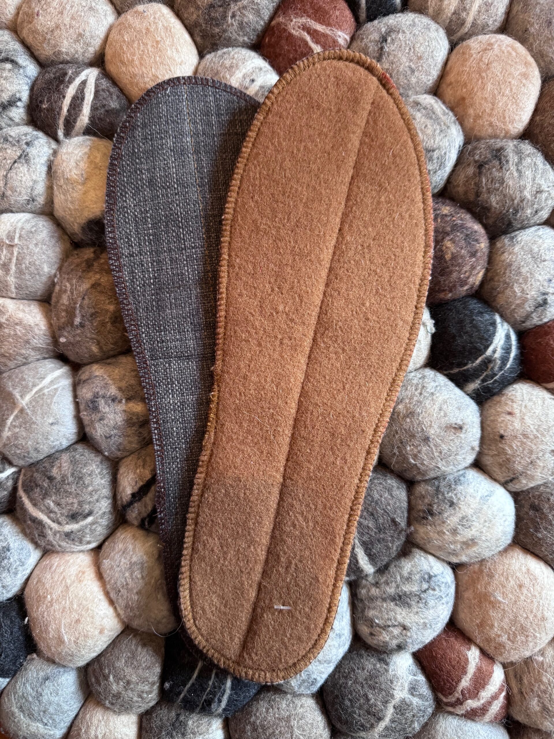 Camel Wool Shoe Insoles