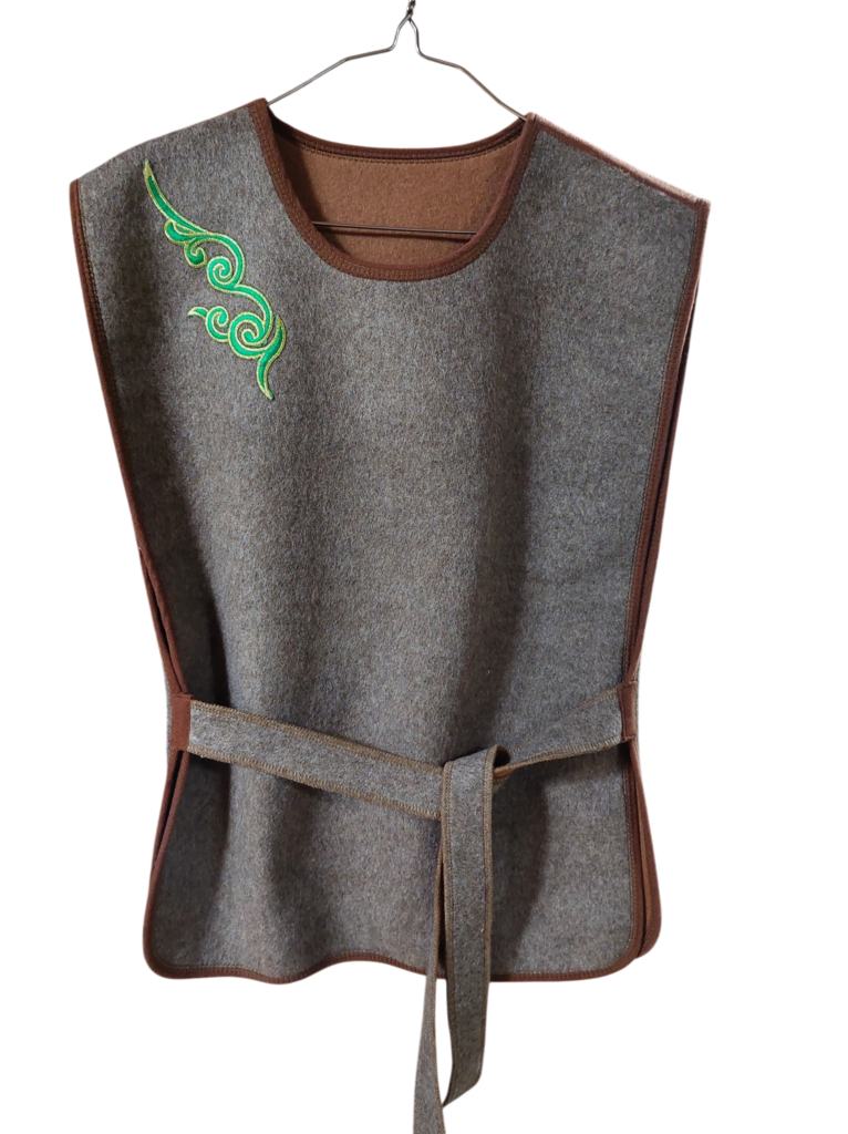 Camel Wool Vest Female