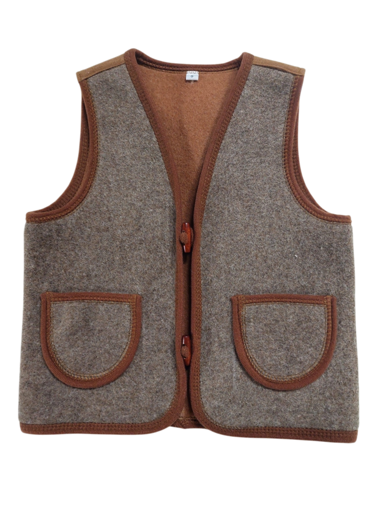 Camel Wool Vest
