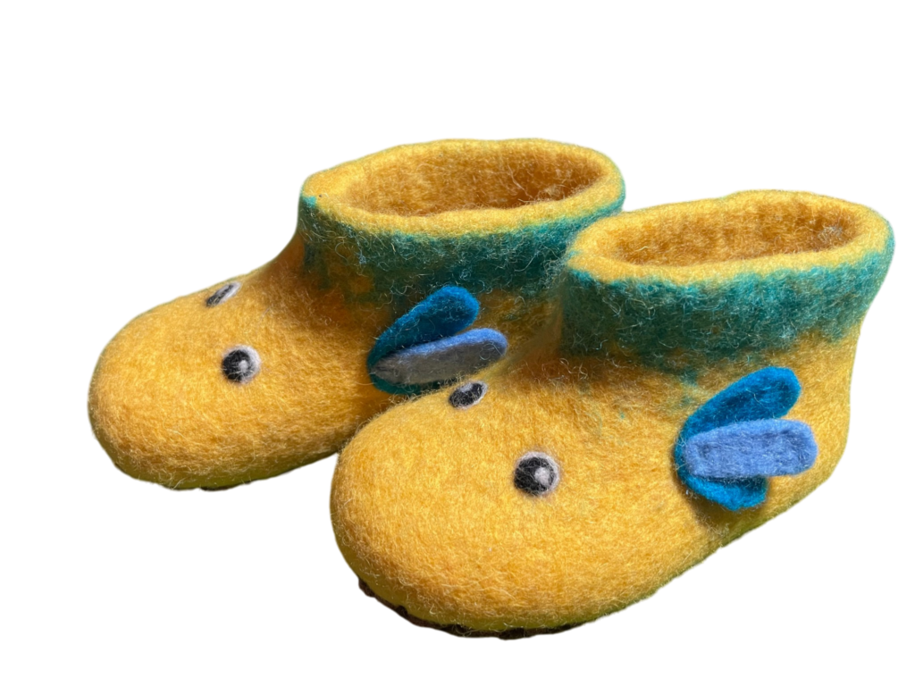 Playful Fish Booties