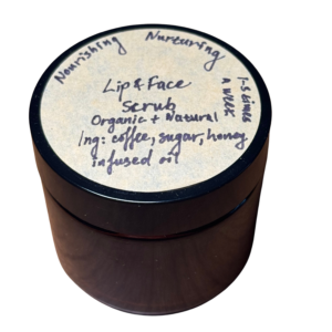 Natural facial scrub