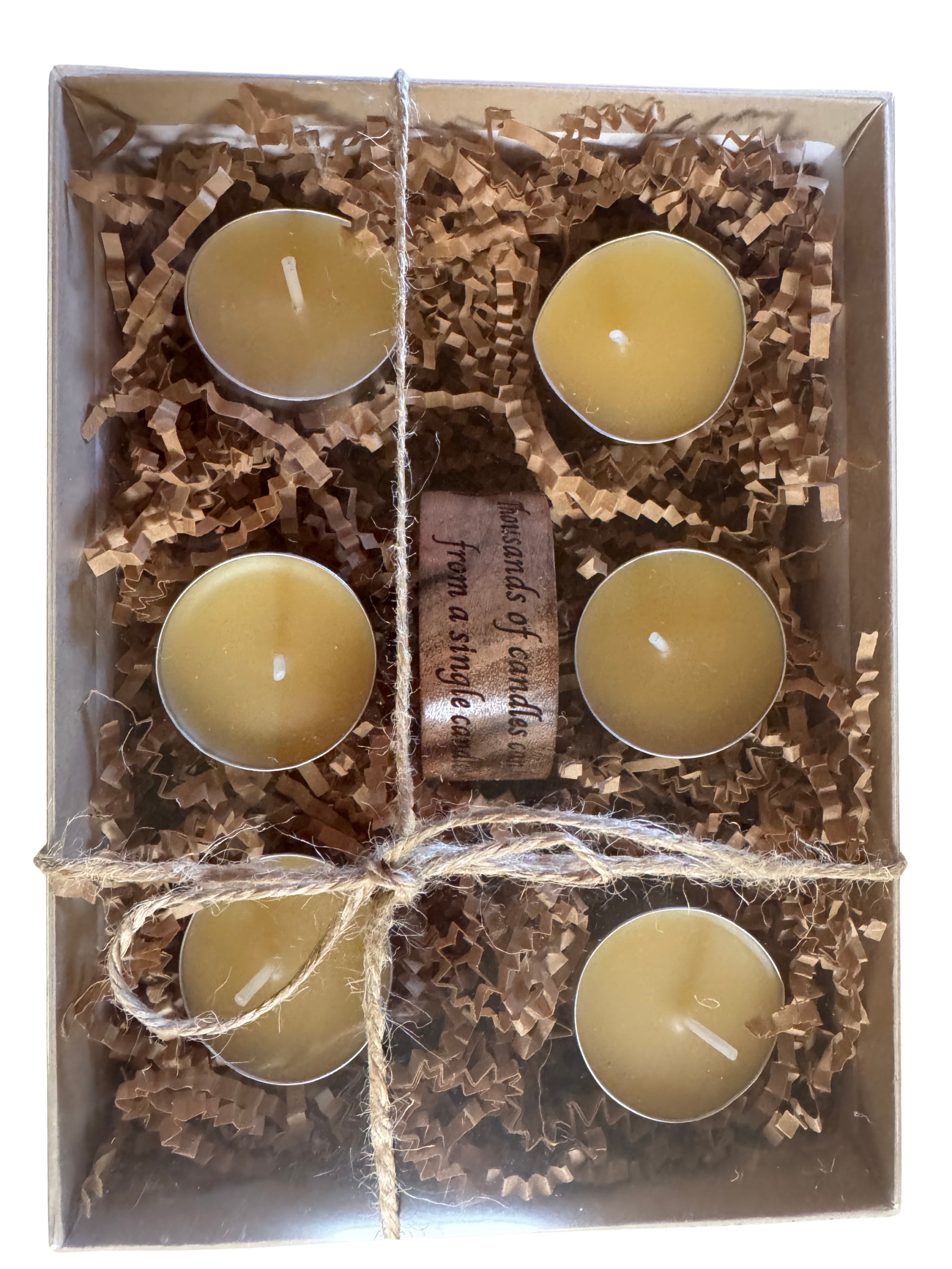 Tea light candle set