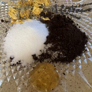 Coffee body scrub